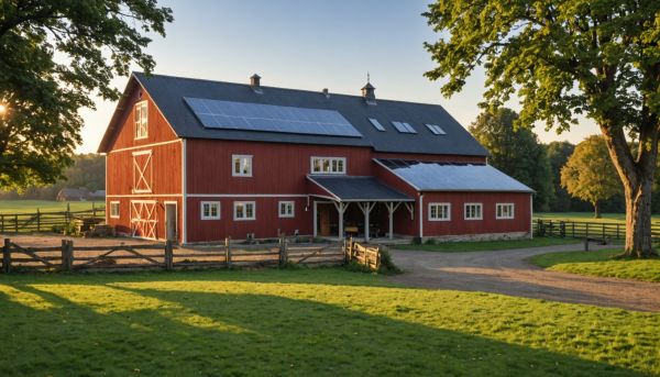 Fermes rénovées et granges à réhabiliter