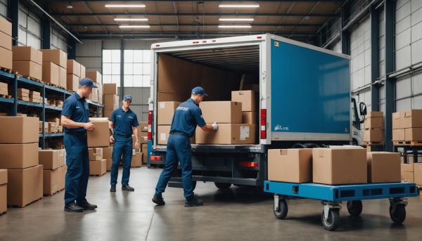 Services de transport et tri des affaires
