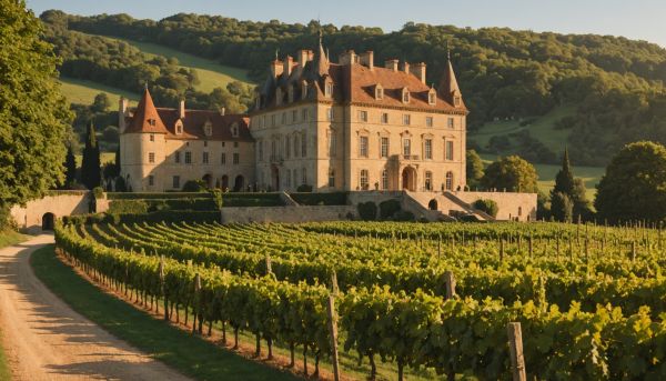 Ventes de châteaux et vignes de bourgogne